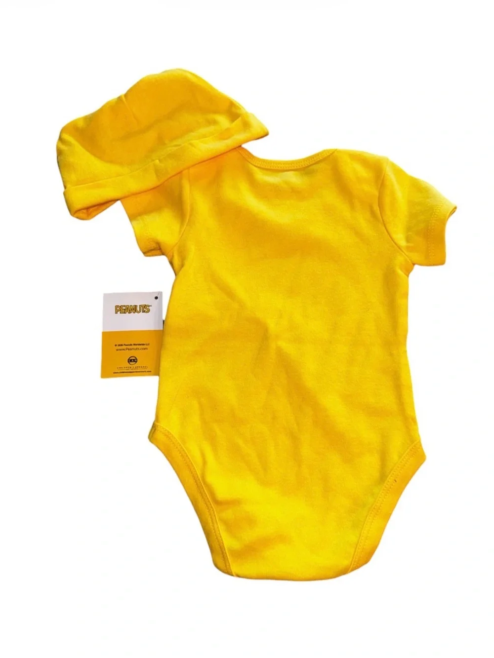 Peanuts Charlie Brown Snoopy Baby Boys Bodysuit And Hat